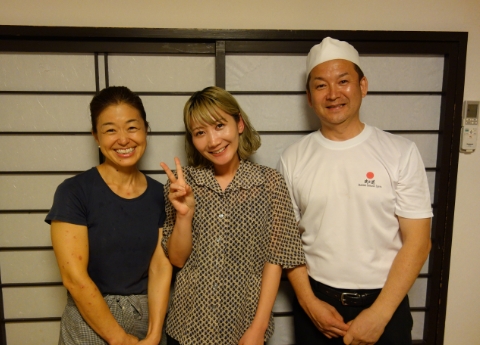 脱皮伊勢海老を食した方々
