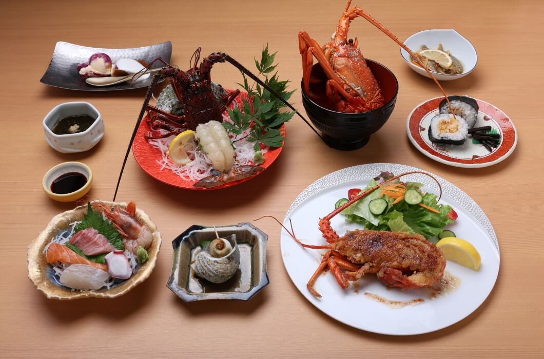 伊勢海老コース・会席