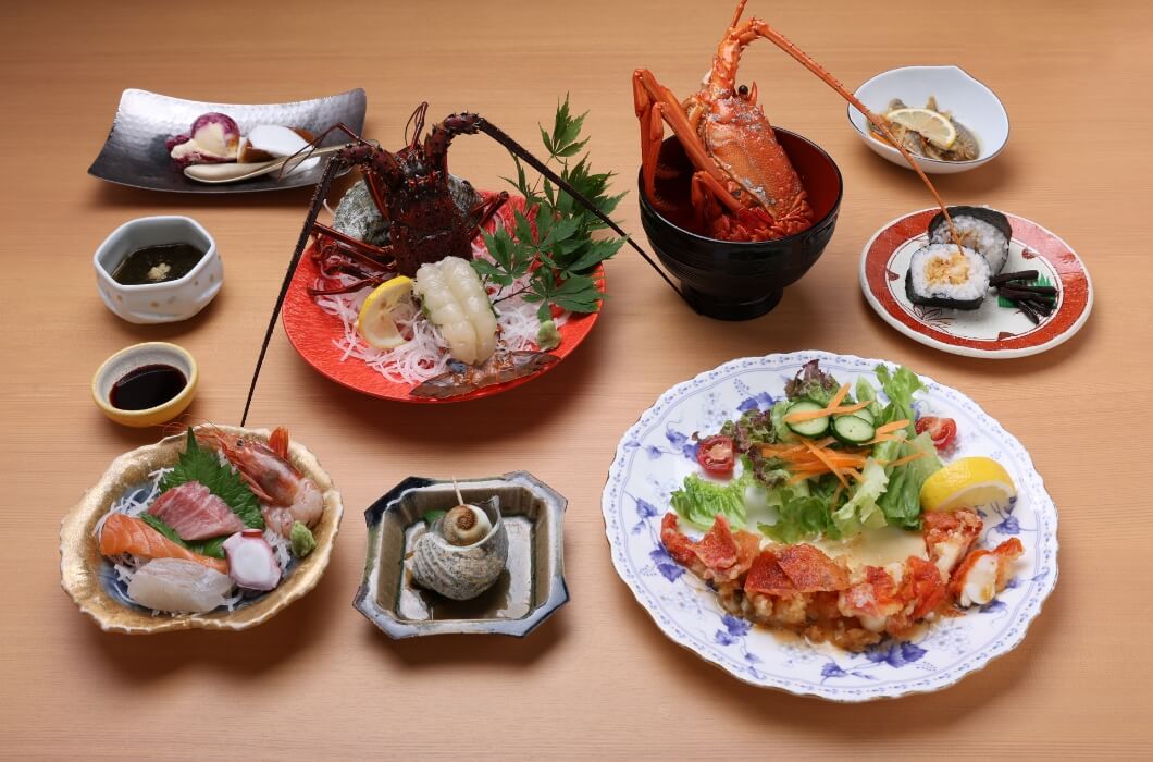 伊勢海老コース・会席