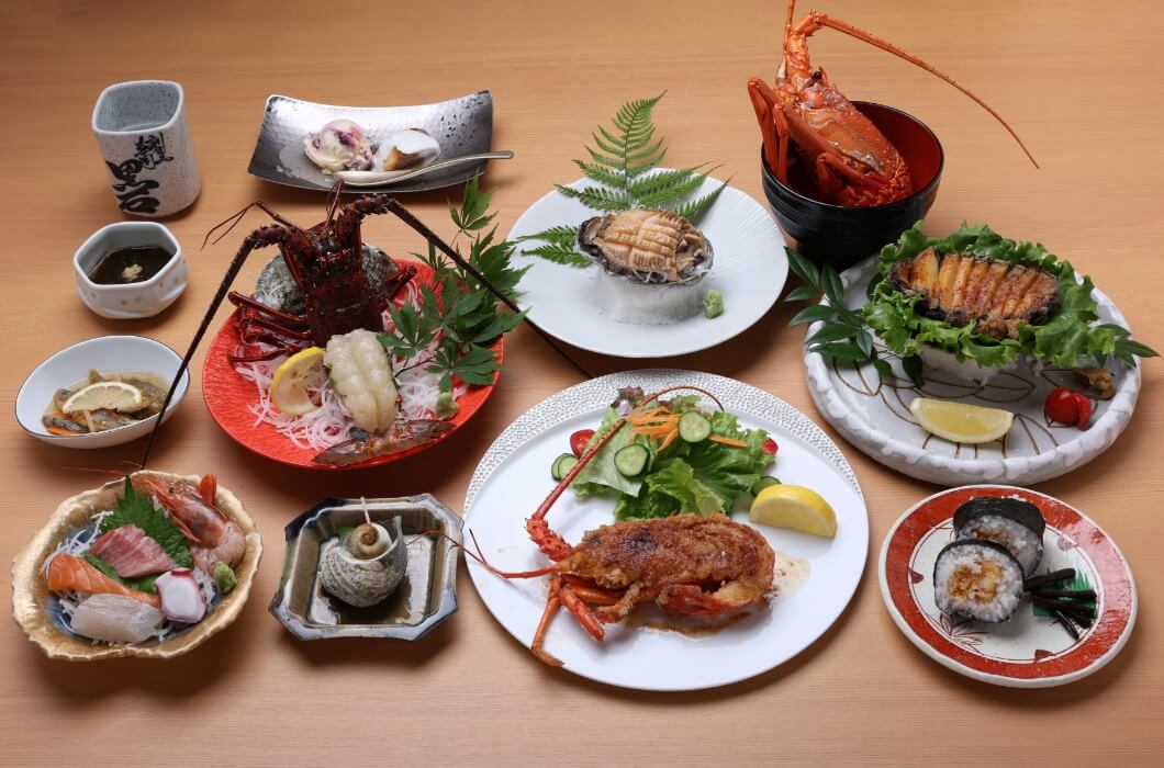 伊勢海老コース・会席