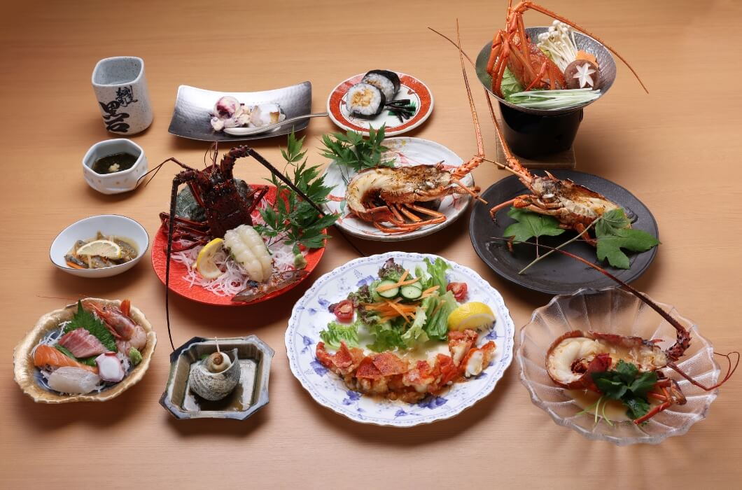 伊勢海老コース・会席