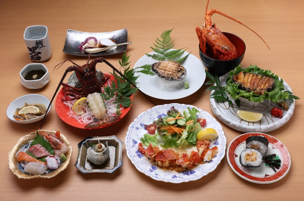 伊勢海老コース・会席